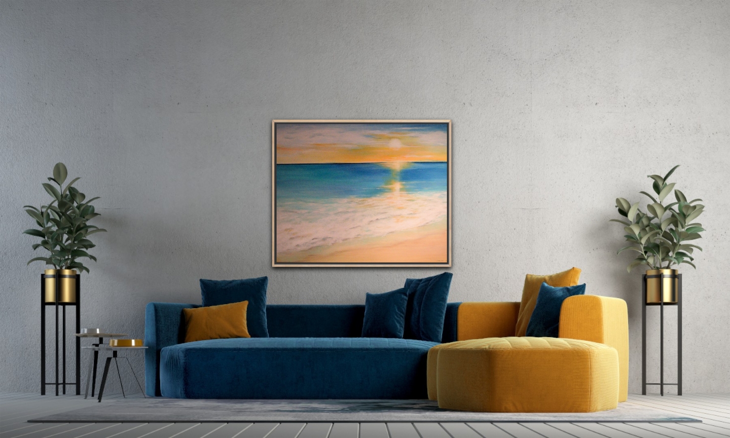 Artrooms Seascape at Sunset